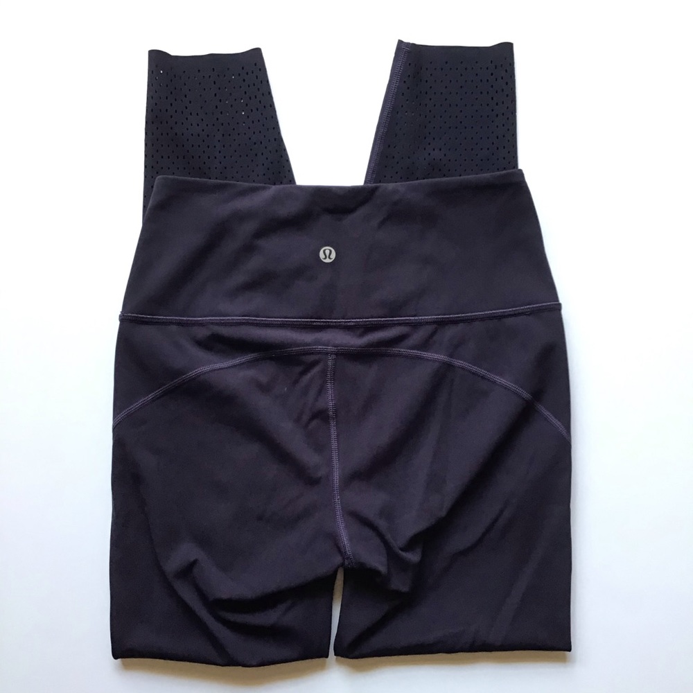 Lululemon Anew Tight In Black Grape Size 6 - image 2